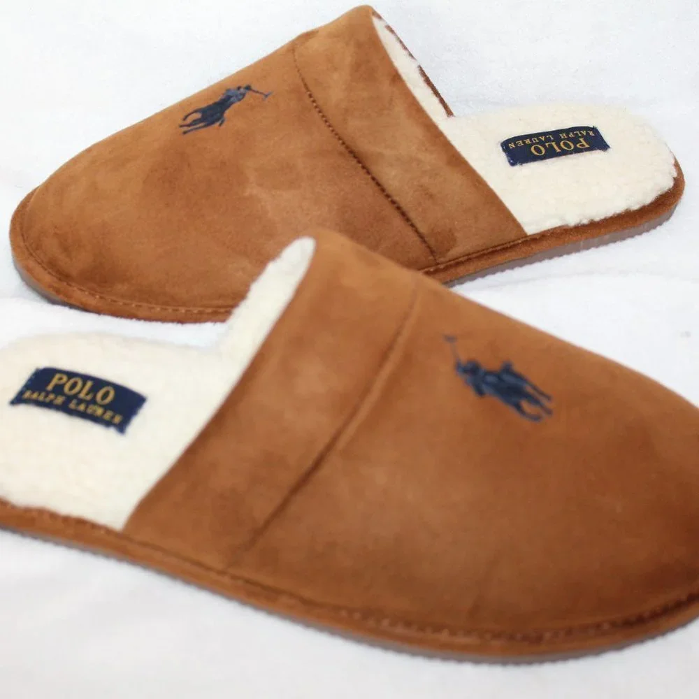 NIB POLO RALPH LAUREN‎ MEN'S CLOG SLIDE SLIPPERS
